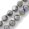 Terahertz Stone Round Beads Strands G-R002-01C-2
