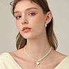 8Pcs Brass Clip-on Earrings for Women Men KK-SC0008-15A-6