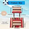 Stripe Pattern Chair Canvas Cloth AJEW-WH0248-452C-2