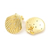 Rack Plating Brass Micro Pave Cubic Zirconia Stud Earring EJEW-C102-35G-01-2