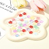 30Pcs Baking Paint Glass Beads GLAA-FS0001-99F-10