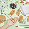 36Pcs Waxed Cord Necklace NJEW-OC00009-3