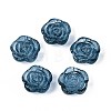 Baking Paint Transparent Glass Beads DGLA-N018-01A-1