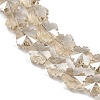 Electroplate Glass Beads Strands EGLA-B011-01A-PL01-3