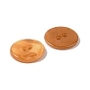 Spray Paint Natural Freshwater Shell Button BSHE-H018-15E-2