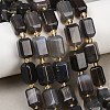 Natural Botswana Agate Beads Strands G-P611-A02-02-1