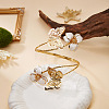 Alloy Enamel Flower Arm Cuff WGA5BA6-02-2