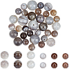 35Pcs 3 Styles Natural Botswana Agate Beads G-PA0002-43-1
