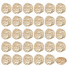 30Pcs 1-Hole Alloy Shank Buttons FIND-CA0011-66A-1