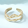 304 Stainless Steel Cuff Open Rings SA-CBA5136-02G-1