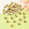 Brass Grade A Rhinestone Spacer Beads RSB036NF-09G-4