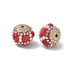 Brass & ABS Imitation Pearl & Resin & Alloy Beads RE-CBAE318-02B-1