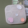 Silicone Wax Seal Stamp pad/Melt Molds STAM-PW0003-06-2