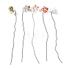 Ceramic Flower Stems with Iron Stem PR-CBAD4A8-06-3