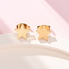 Ion Plating(IP) 304 Stainless Steel Ear Studs EJEW-P045-05G-1