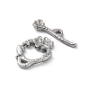 Non-Tarnish 304 Stainless Steel Toggle Clasps LS-STAS-A092-02P-2