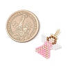 Beaded Angel Charms PALLOY-MZ01207-01-2