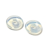 Opalite Donut/Pi Disc Charms G-G142-01X-3