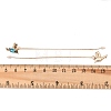 Bird Alloy Rhinestone Ear Thread FS-WG4B879-02-2