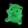 Bear Luminous Resin Display Decorations DJEW-F023-A05-2