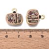 Printed Alloy Pendants PALLOY-Q465-03B-3