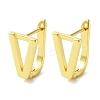 Brass Letter Stud Earrings for Women EJEW-A038-01V-G-1