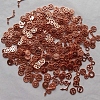 Zinc Alloy  Open Back Bezel Cabochons PALLOY-WH0072-82RG-RS-1