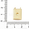 Brass Enamel Pendants KK-L251-01G-D02-3