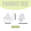 50G Silicone Ear Nuts SIL-TADJ0001-10-5