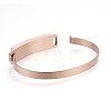 304 Stainless Steel ID Bangles BJEW-F354-12RG-3