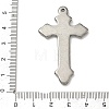 304 Stainless Steel Pendants STAS-P449-03D-P-3