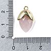 Natural Rose Quartz Pendants G-U019-03A-06-3