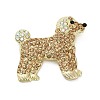 Animal Alloy Rhinestone Brooches for Clothes JEWB-C046-04D-LG-2