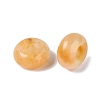 Natural Topaz Jade European Beads G-N359-17A-08-2