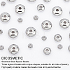 150Pcs 3 Style 304 Stainless Steel Spacer Beads STAS-DC0004-87-4