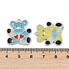 Alloy Enamel Pendants FIND-K020-28P-3