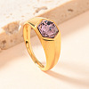 304 Stainless Steel with Cubic Zirconia Finger Rings FS-WG76F9A-24-1