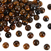 Grade AB Natural Tiger Eye Round Beads Strands G-OC0001-19-1