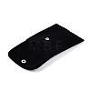 Double-Sided Velvet Jewelry Rectangle Bags for Earrings Rings Bracelets Necklaces TP-N004-01E-4