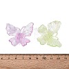 Transparent Plastic Pendants KY-N025-44-3