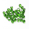 Faceted Round Ball Glass Cabochons X-GGLA-L008C-14-2