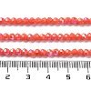 Opaque Glass Beads Strands EGLA-A035-P3mm-L34-4