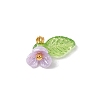 6pcs Resin Imitation Pearl Charms PALLOY-JF03423-3