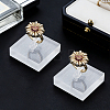 Acrylic Single Ring Display Stands RDIS-WH0007-13B-4