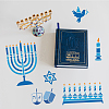 1 Set Hanukkah PET Hollow Out Drawing Painting Stencils DIY-MA0002-19A-5