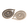 Alloy Enamel Pendants PALLOY-F319-06C-R-2