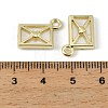 Alloy Resin Pendants FIND-H024-11G-3