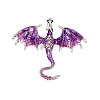 Dragon Enamel Pins JEWB-Q031-08AS-03-2