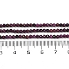 Natural Ruby Beads Strands G-C181-B06-01-5