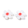 Natural Freshwater Shell Enamel Beads SHEL-N003-27C-4